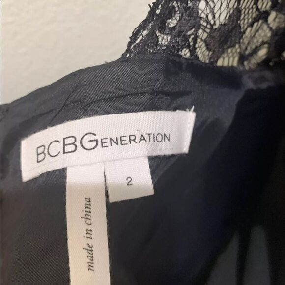 BCBGeneration Baby Doll Lace Dress With Halterneck - Picture 4 of 4